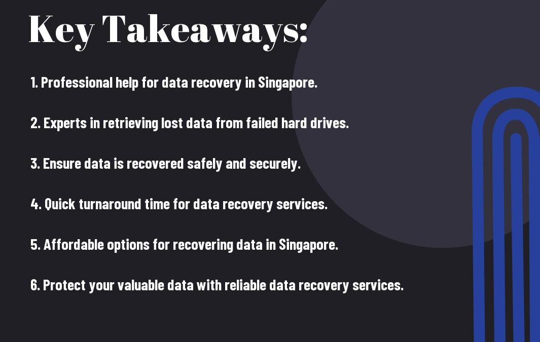 Need Data Recovery Service In Singapore For Your Failed Hard Drive?