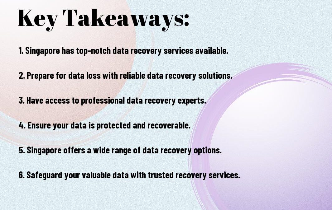 Are You Prepared For Data Loss? Uncover Singapore's Data Recovery Service Gems