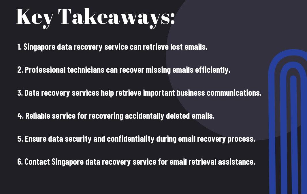 Emails Gone Missing? Data Recovery Service In Singapore Can Retrieve Them!