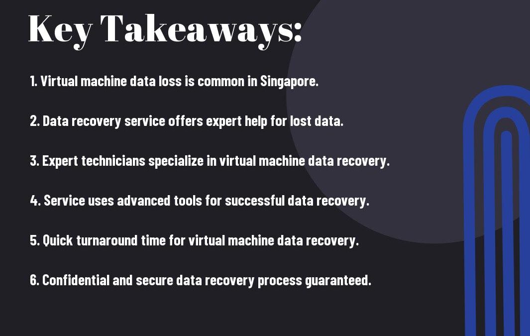 Virtual Machine Data Loss? Data Recovery Service In Singapore Offers Expert Help!