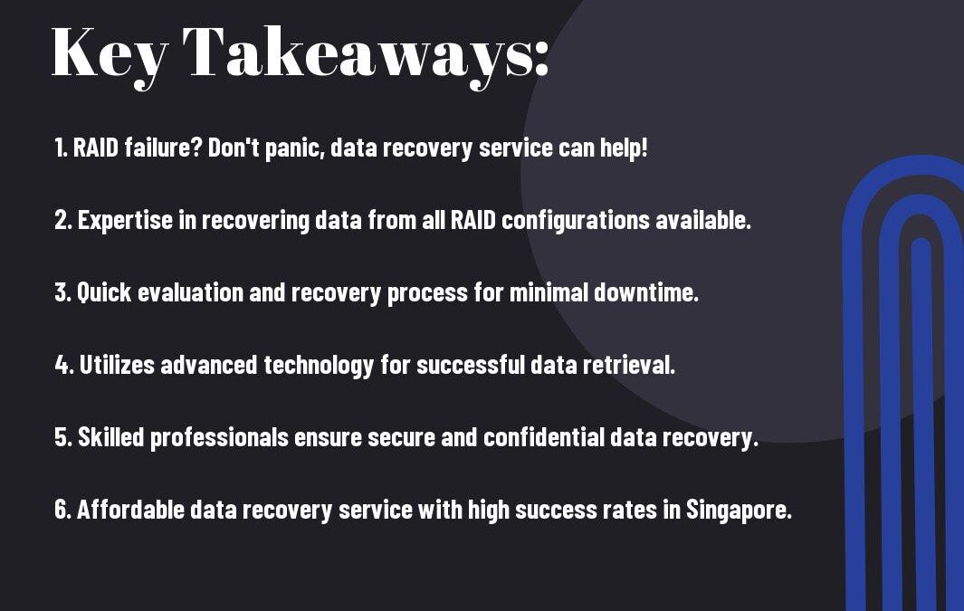 Experiencing RAID Failure? Data Recovery Service In Singapore To The Rescue!